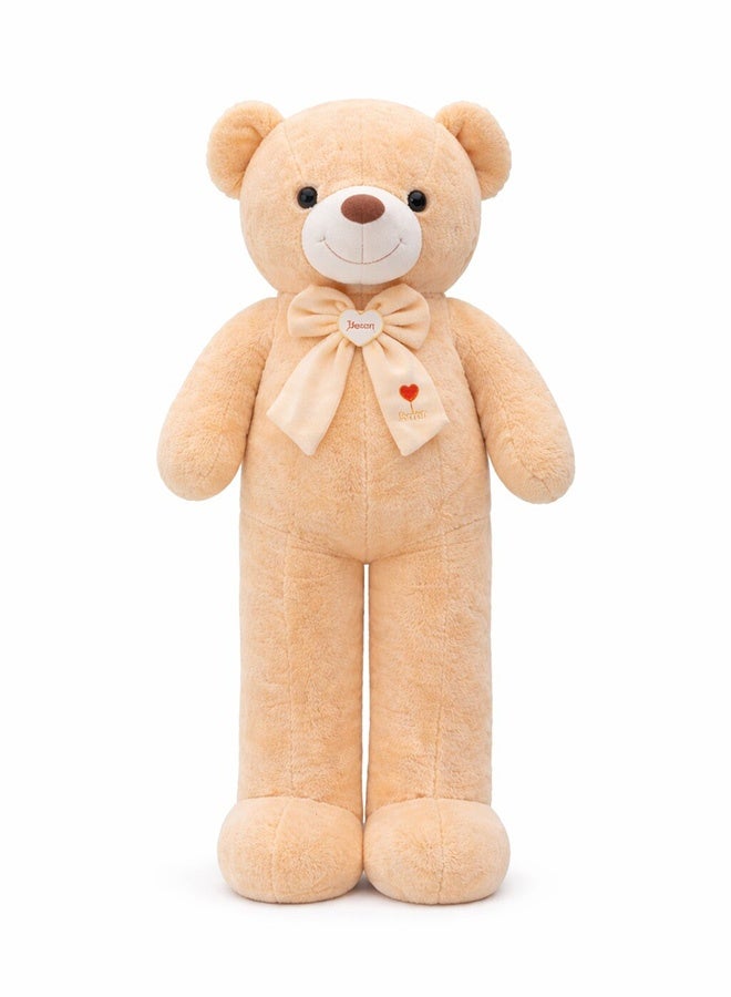 Toyland دب تيدي عملاق 130 سم لعبة قماشية ناعمة - Image 1
